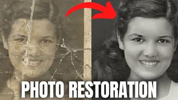` Use AI Old Photo Restoration To Restore Your Photo